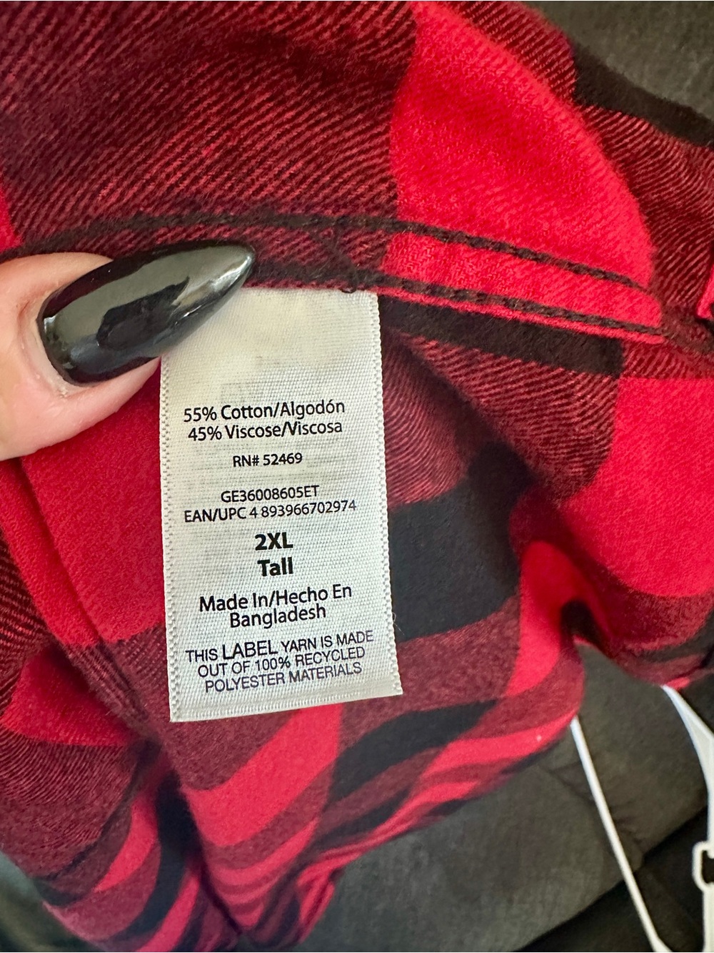 George Button-Up Flannel - Picture 6 of 6